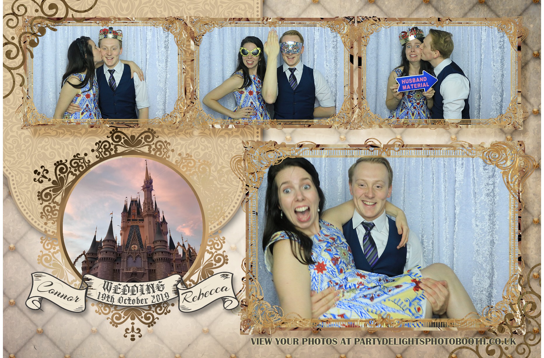 Connor and Rebecca’s Wedding - Prints | View more photos from the event at gallery.partydelightsphotobooth.co.uk/u/PartyDelightsPhotoBooth/Connor-and-Rebecca’s-Wedding-Prints